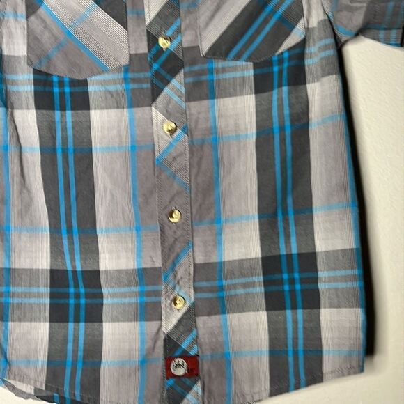 Faded Gear boys, size 7, short sleeve button down shirt - Picture 2 of 7